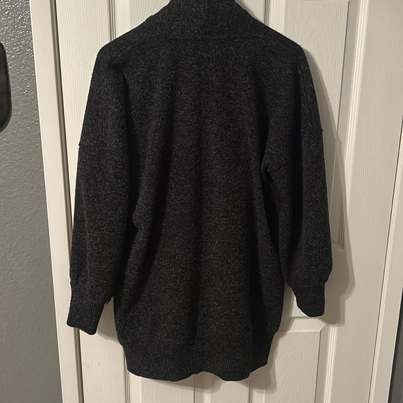 Gap dark Heather grey cardigan size M/L - Picture 5 of 6